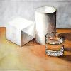 "Cristal", acuarela sobre papel GVARRO, con marco (julio de 2013), 45 x 32 cm, DISPONIBLE