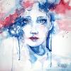 "Innocentia", acuarela sobre papel GVARRO, con marco (octubre de 2013), 56 x 43 cm,DISPONIBLE